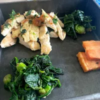 胸肉ディルソテー　ほうれん草バター|みーさん