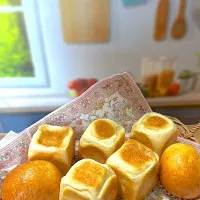 レーズンバターキューブパン|アッキーさん