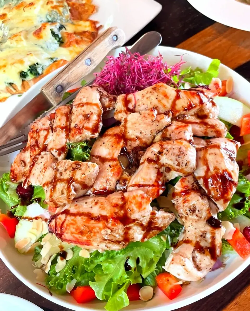 Roasted Chicken Salad for Brunch 🐔🥗🤤|An'leeさん