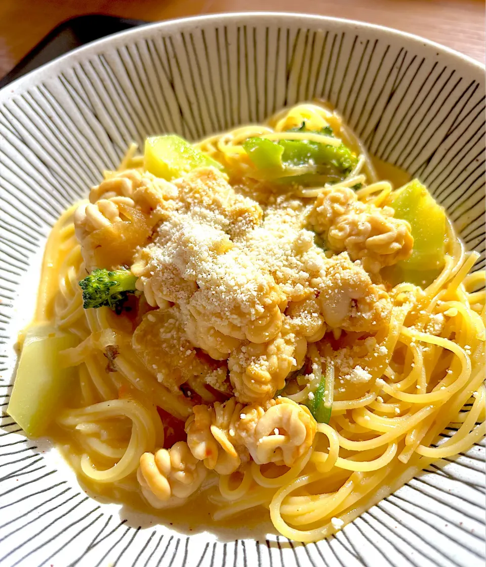 白子のクリームパスタ😋うまうま✨💕|てるみさん