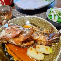 カサゴ煮付け🐟️|びせんさん