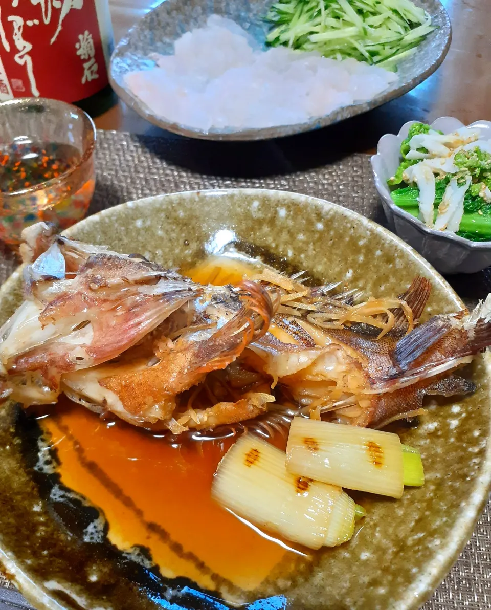 カサゴ煮付け🐟️|びせんさん