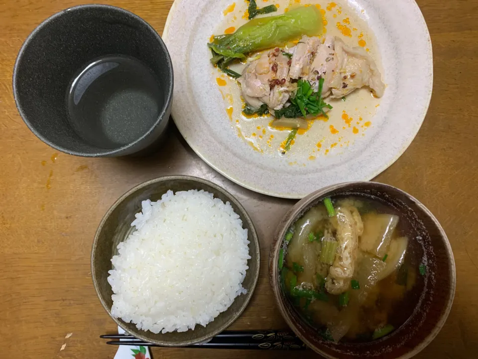 夕食　よだれ鶏|ATさん