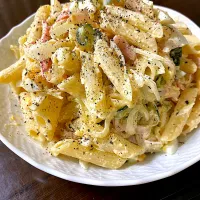 ペンネサラダ|単身赴任のっちさん