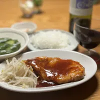 1/18の夕食　トンテキ|yoneさん