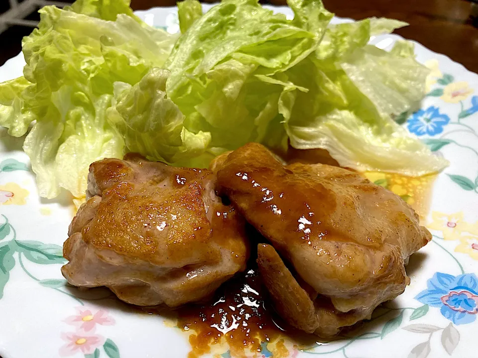 鶏の照り焼き|はっちぃさん