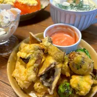 芽キャベツと椎茸のフリッター|n_nさん