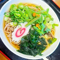 法多山尊永寺詣あとでよし春さんの山菜そば|Morito Kamiyaさん