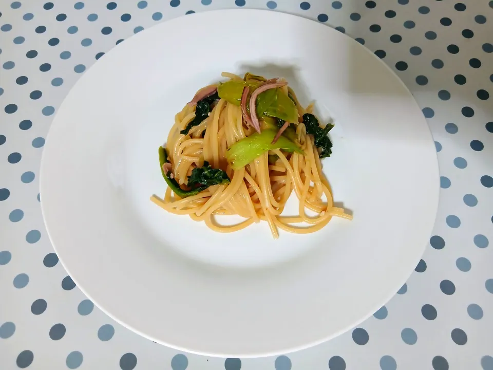 塩辛パスタ(*｀艸´)✨|ぽんすけさん