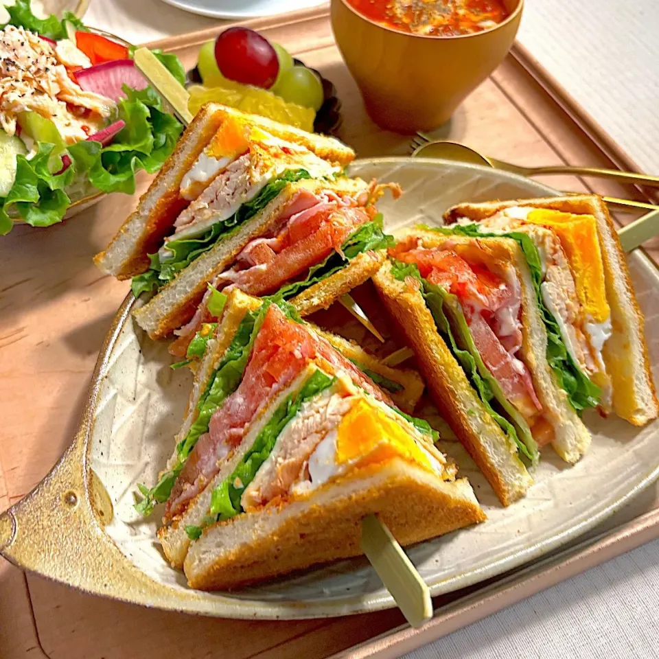 クラブハウスサンドイッチ|すずさん