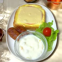 ハムチーズトーストモーニング|besさん