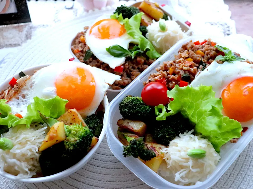 ガパオライス弁当|やまおんなさん