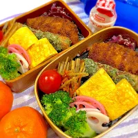 今日の夫婦弁⁽⁽ ◟(灬 ˊωˋ 灬)◞ ⁾⁾💕|桃実さん