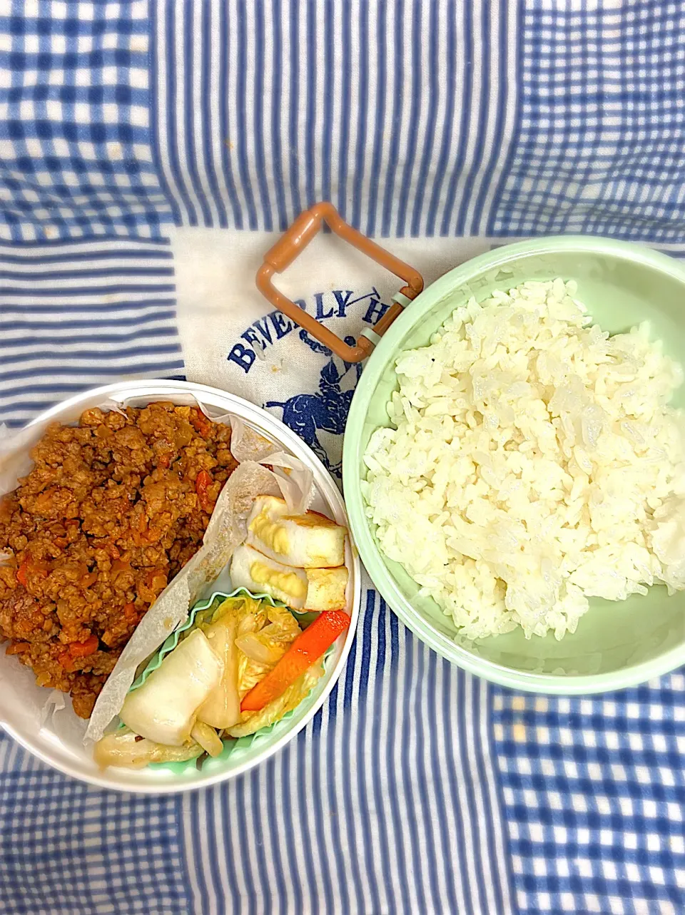 ドライカレー弁当|ハリネズミさん