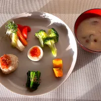 1/19(月)朝ごはん☀️|みかんさん