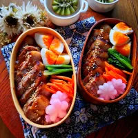 チャーシュー丼弁当✨|さらママさん