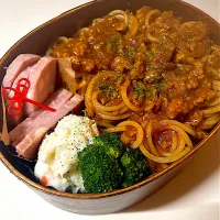 ミートソースパスタ弁当|KUMIさん