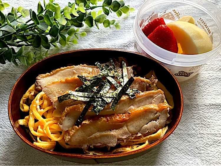 ＊0151. 照り焼きチキン丼🐓娘ちゃんの高校生弁当🍱＊|＊抹茶＊さん