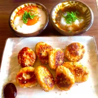 鶏つくね2種ダレ|KANAさん