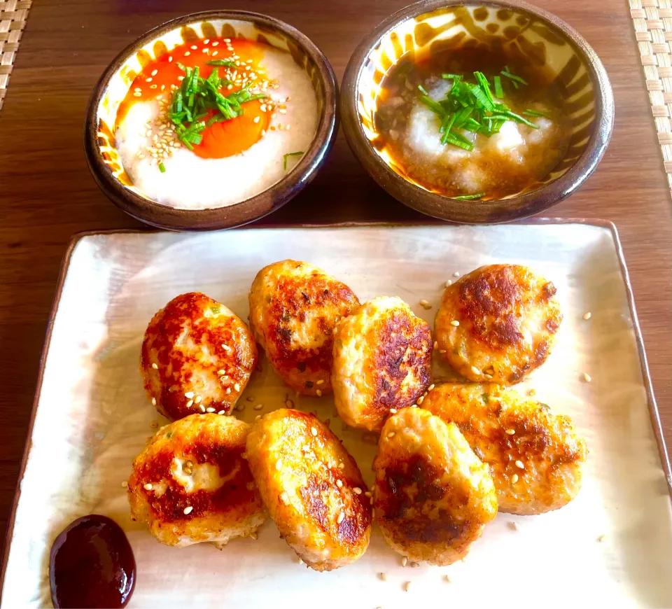 鶏つくね2種ダレ|KANAさん