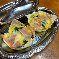 ♪餃子皮deキッシュ♪|henryさん