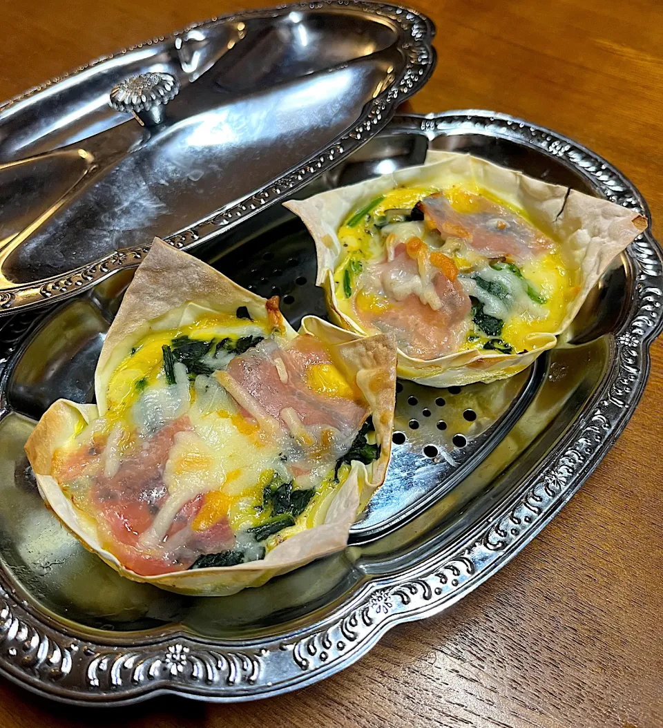 ♪餃子皮deキッシュ♪|henryさん