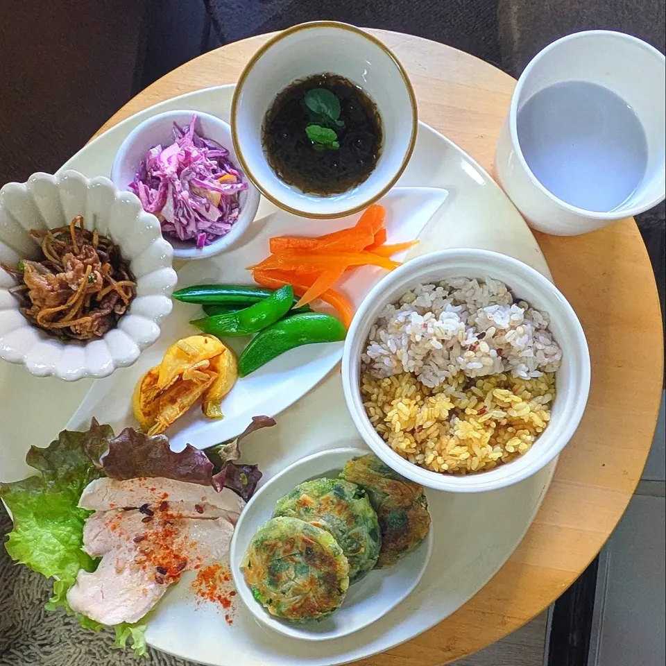 常備菜アルモンデランチ／葱饅頭／ホエーdeサラダチキン|mi_neneco♪さん