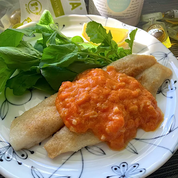 白身魚のムニエル ～ムルシア風～|KAORIさん
