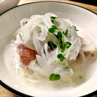 生ハムと玉ねぎのマリネサラダ|vege食堂さん