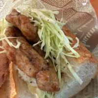 ソイミートの照り焼きバゲット|yunyunさん