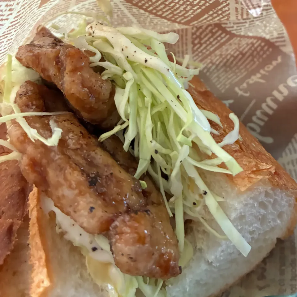 ソイミートの照り焼きバゲット|yunyunさん