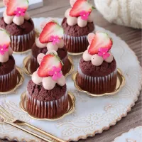 チョコカップケーキ🍫