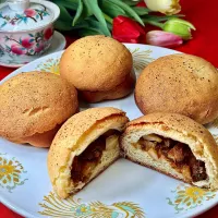 チャーシューメロンパン| 鬼百合さん