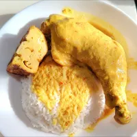 Lemak chicken 😋🍛🍗🌶️🥥🧅malay style spicy curry chicken|🍒lynnlicious🍒さん