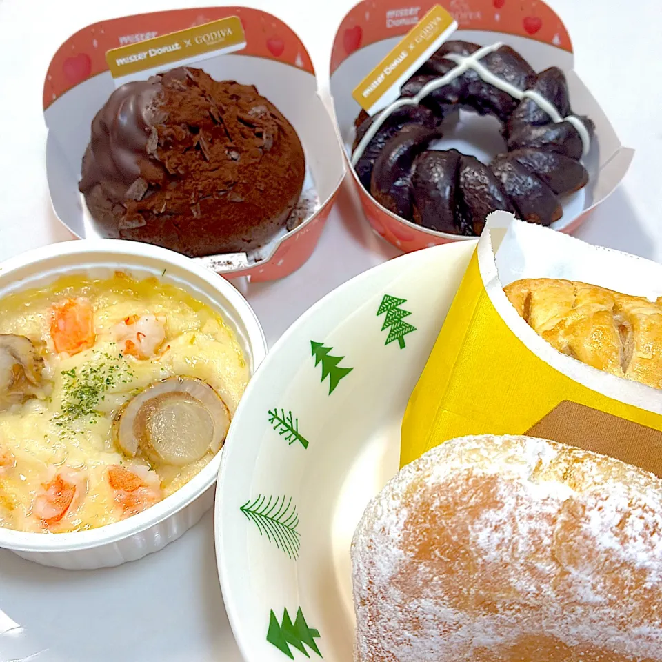 ミスド&シーフードグラタン|なおさん