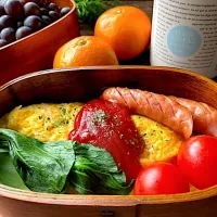 オムライスお弁当🧡|9421beruさん