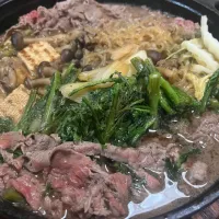 簡単すき焼き（雑な すき焼き）|シオミン shiominさん