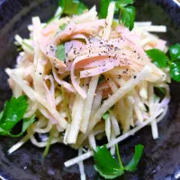 大根とハムのサラダ|はるみさん