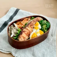 鮭ドーンで手抜き弁当|FIKA789さん