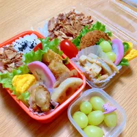 夫と次女のお弁当🍱🍙|シズソラさん