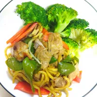 1/19夕飯　焼きそば|mamedaifukuさん