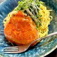 香箱かに🦀パスタ|富士子🍒🐰🍓さん