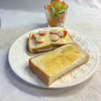 山わさびトースト|かっちゃん杉さん