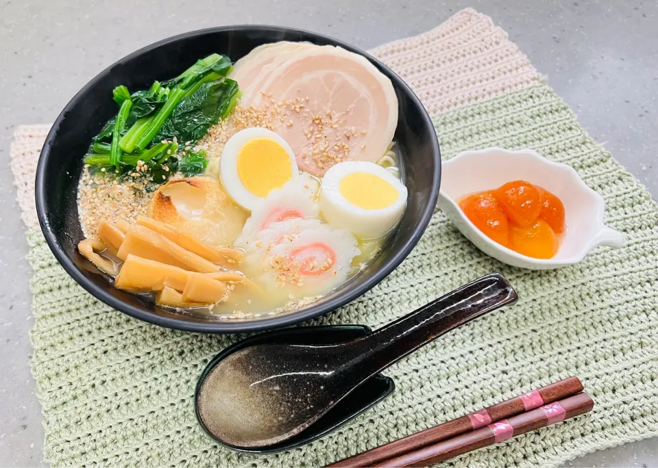 「力ラーメン😳⁈」|バシュランさん