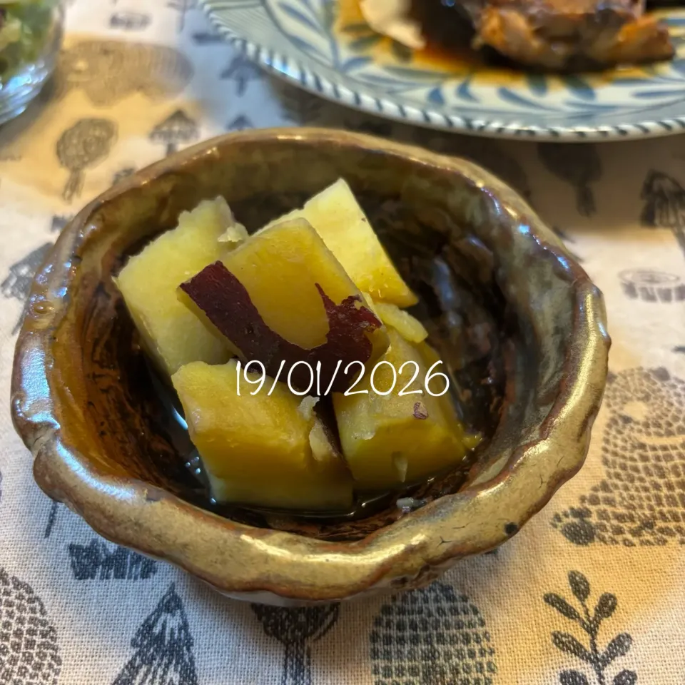 さつまいも煮|友さん