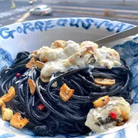 イカスミスパゲッティ