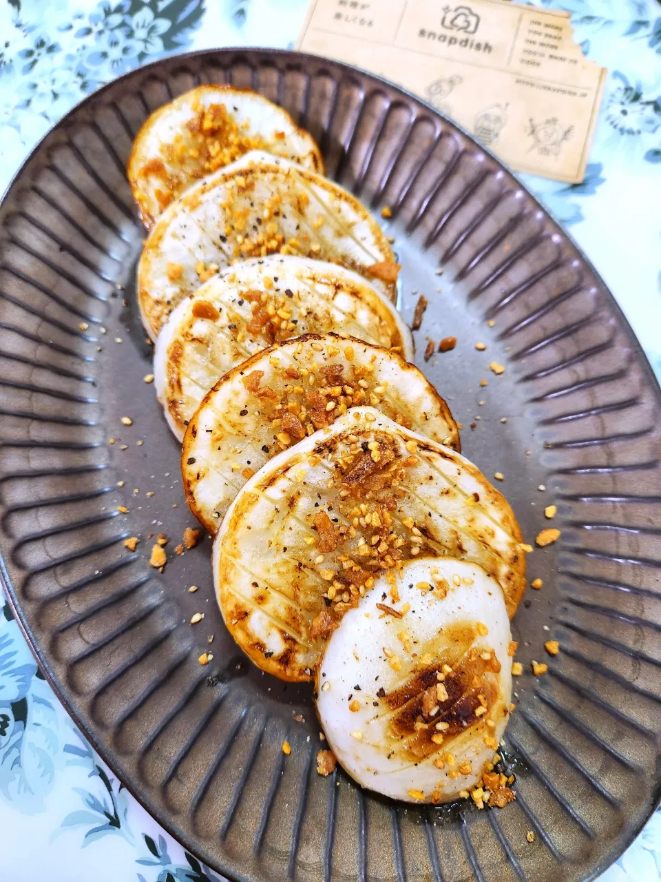 🔷焼くだけ簡単❗蕪ステーキ🔷|@きなこさん