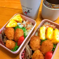 クリームコロッケと生姜焼き| さやかさん