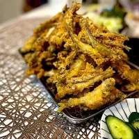 釣りたてワカサギの天ぷら|kyohinaさん