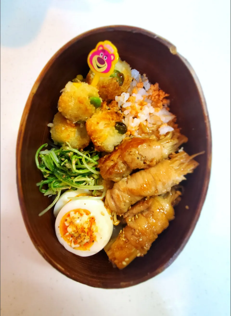 はんぺんボール⚽弁当|。。°zunalife °。。さん